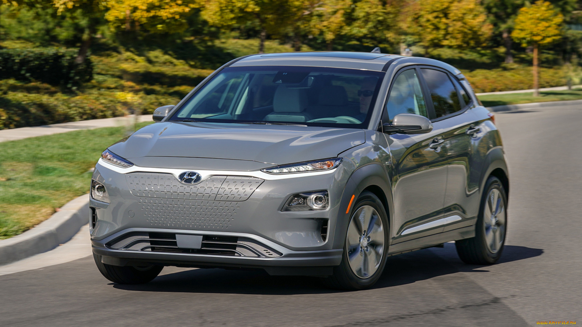 hyundai, kona, electric, 2019, автомобили, hyundai, kona, electric, 2019