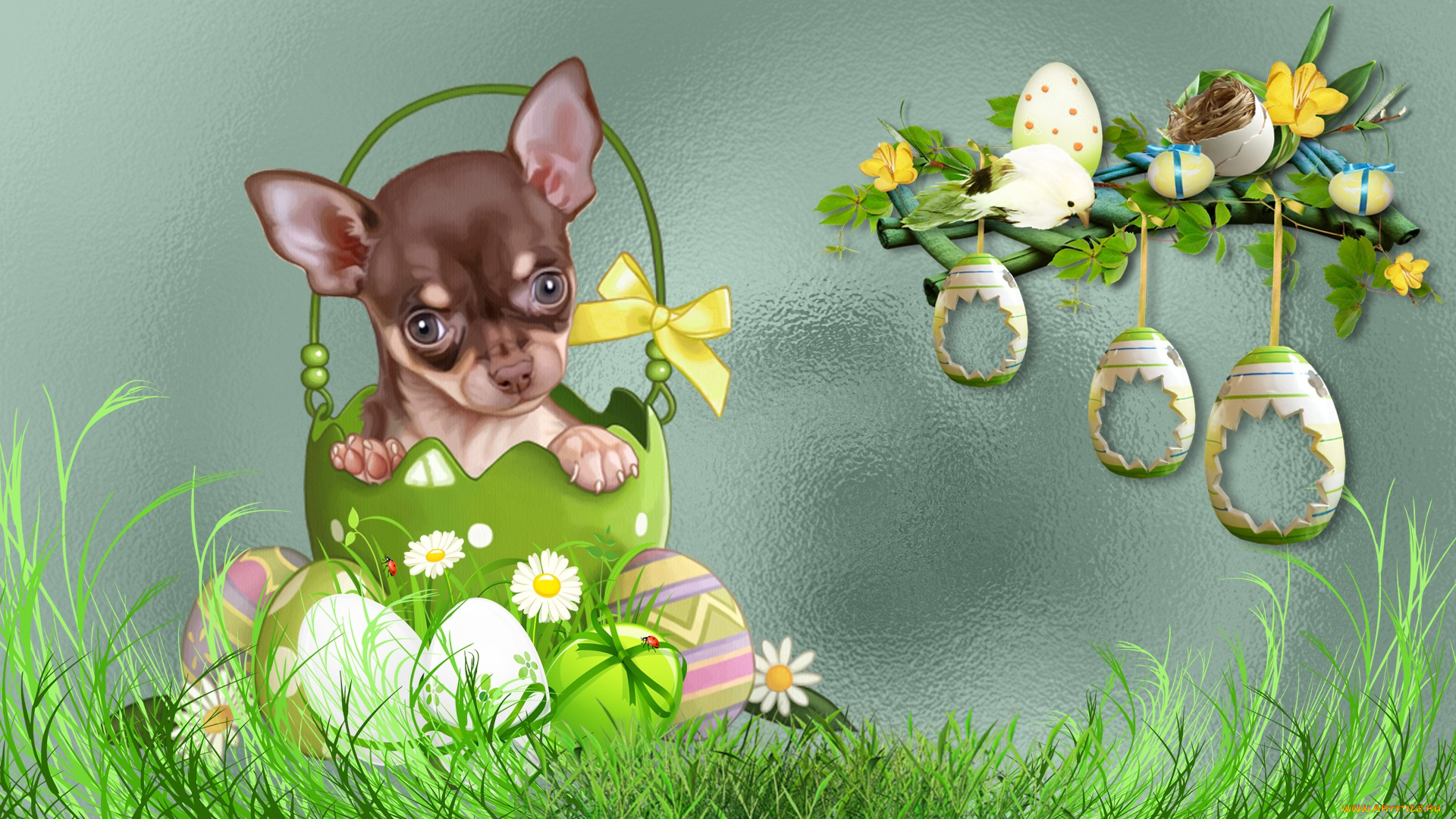 праздничные, пасха, весна