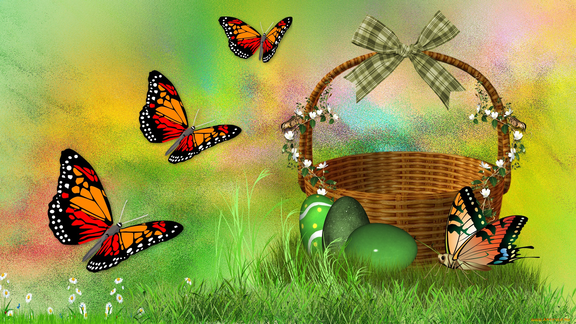 праздничные, пасха, весна