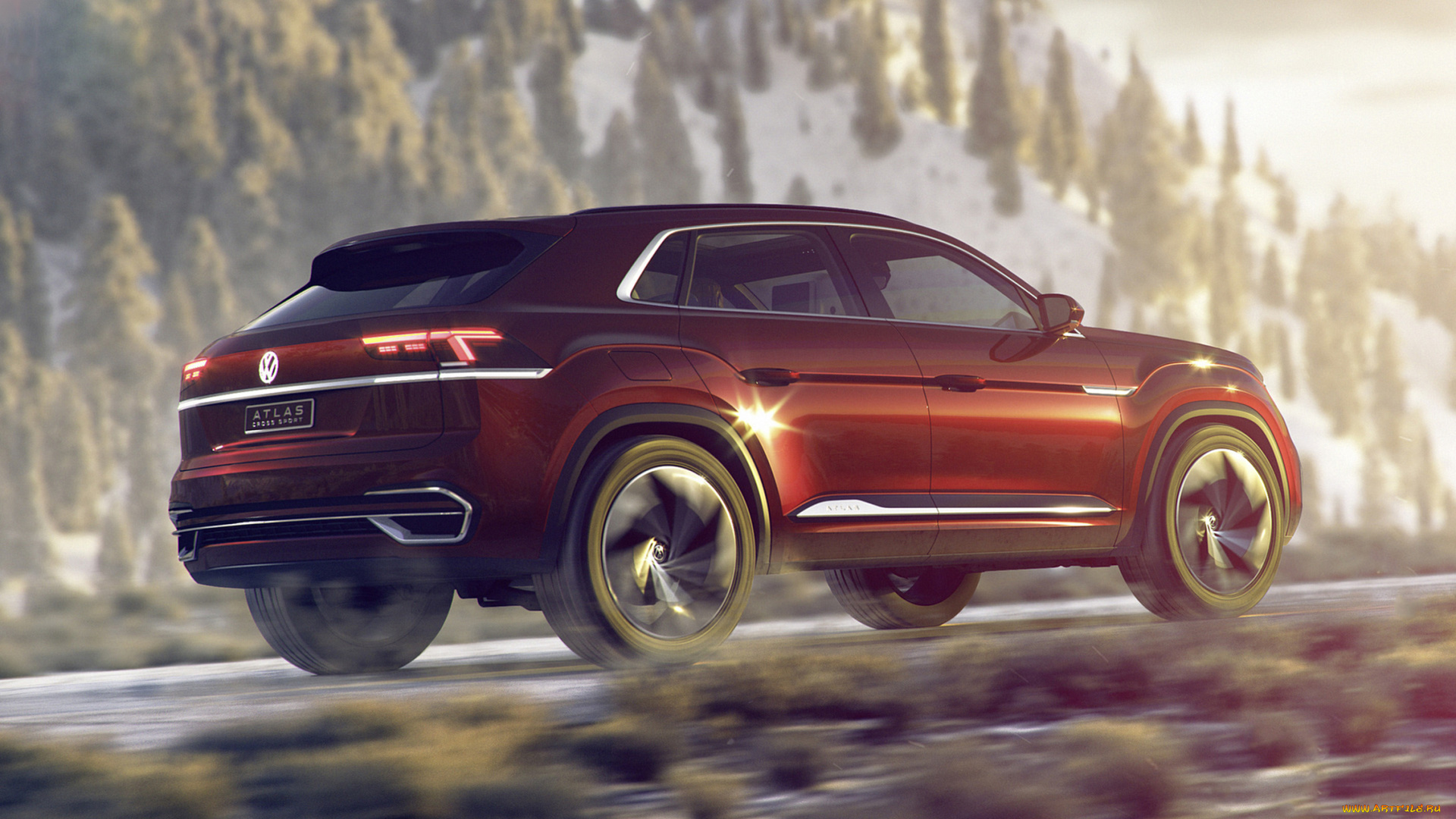 volkswagen, atlas, cross, sport, hybrid, suv, concept, 2018, автомобили, volkswagen, 2018, concept, suv, hybrid, sport, cross, atlas