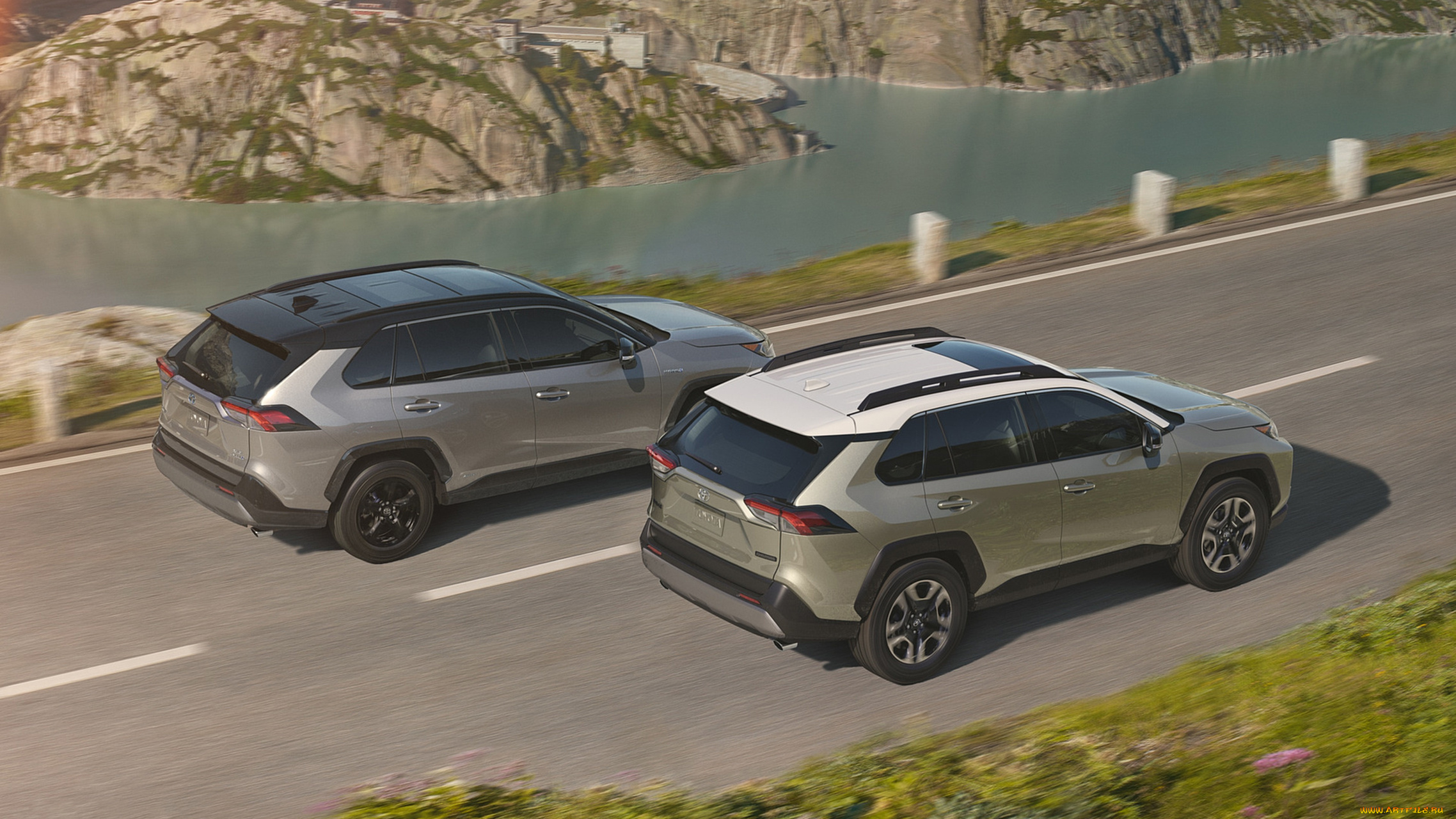 toyota, rav4, 2019, автомобили, toyota, crossover, 2019, rav4