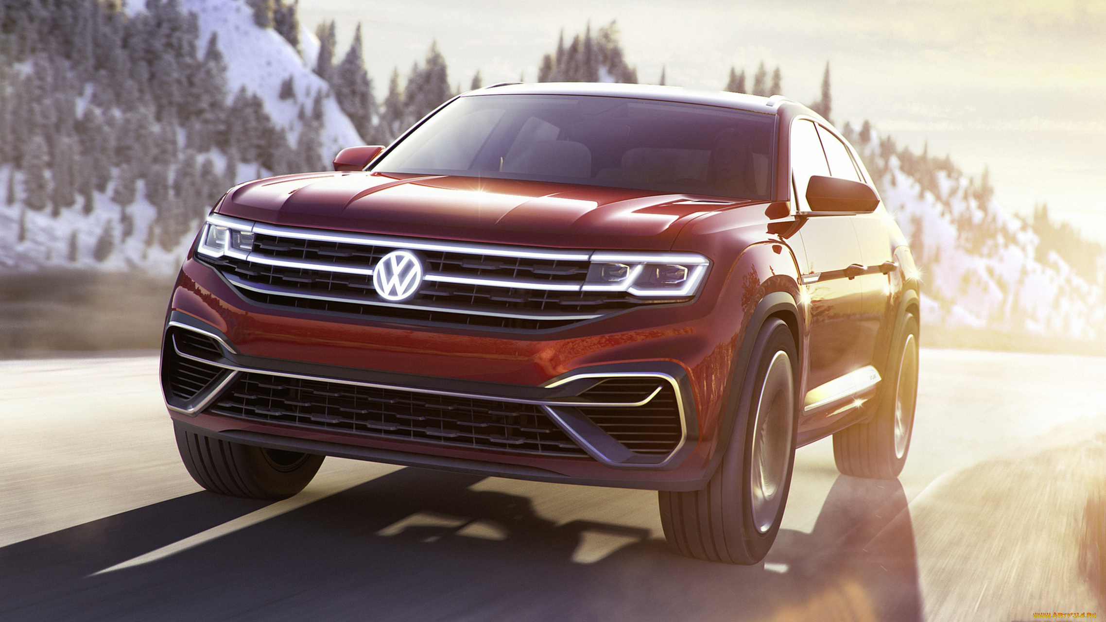volkswagen, atlas, cross, sport, hybrid, suv, concept, 2018, автомобили, volkswagen, 2018, concept, cross, atlas, suv, hybrid, sport