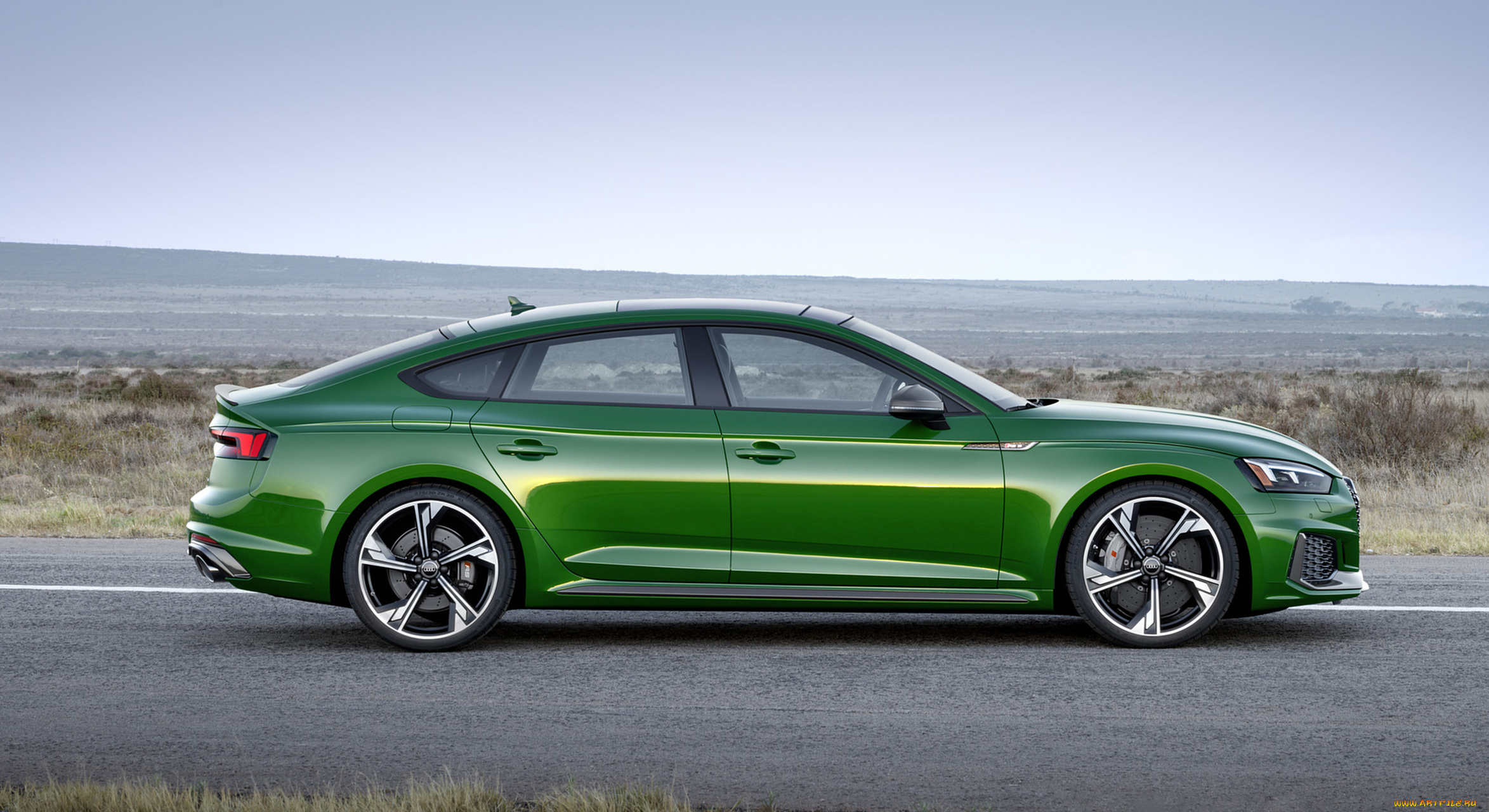 audi, rs-5, sportback, 2019, автомобили, audi, зелёный, 2019, sportback, rs-5