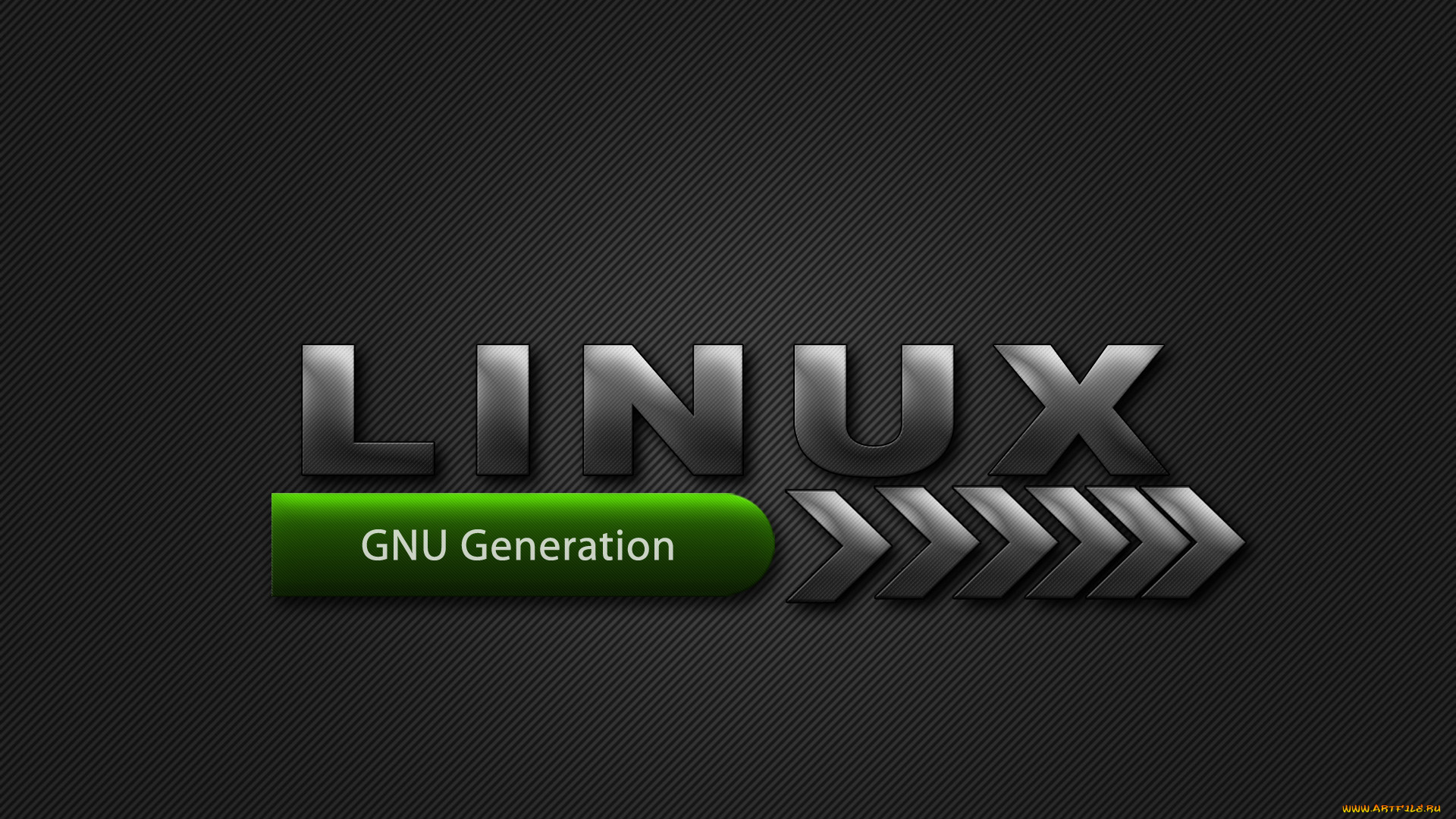 компьютеры, linux, логотип, фон