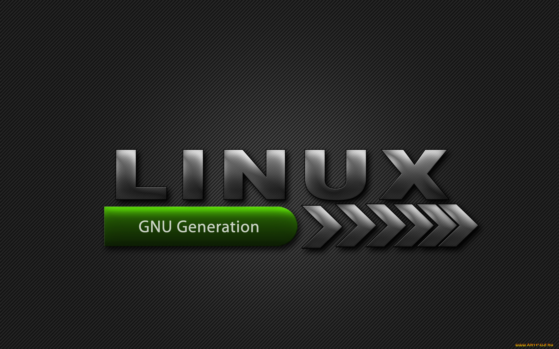 компьютеры, linux, логотип, фон