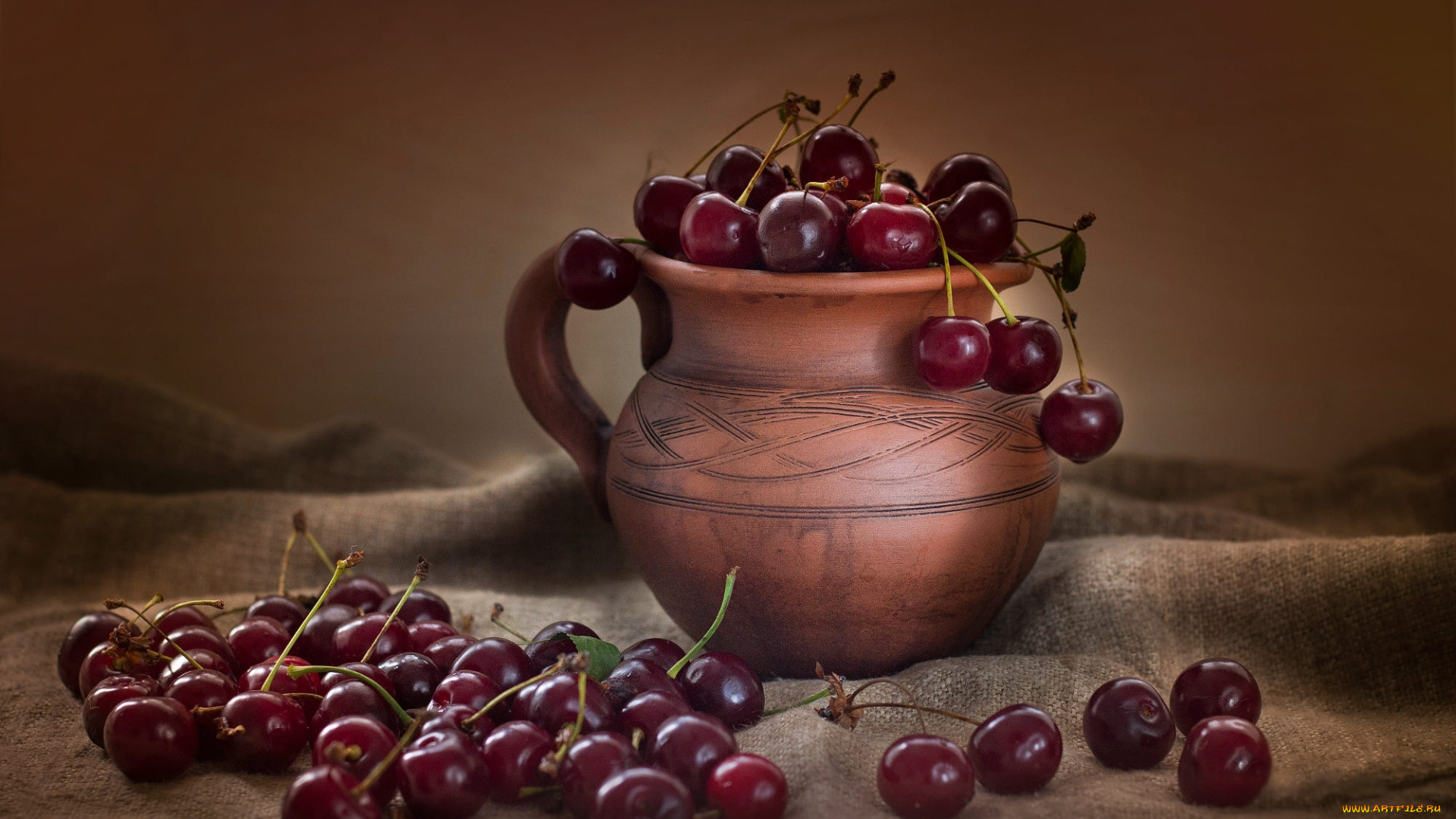 еда, вишня, , черешня