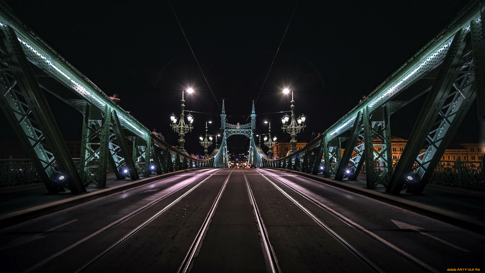 города, будапешт, , венгрия, мост