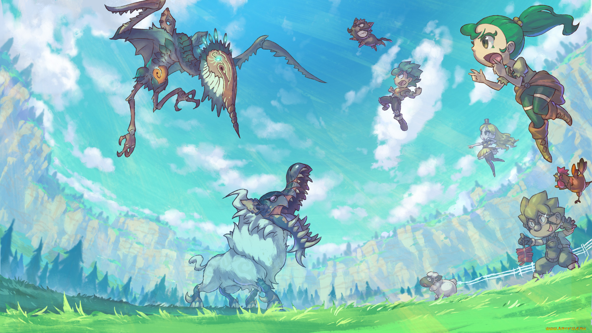 little, town, hero, видео, игры, ---другое, little, town, hero