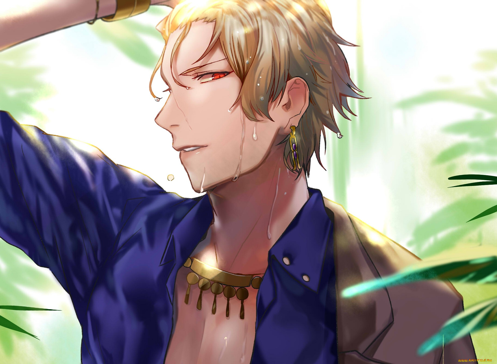 аниме, fate, stay, night, , grand, order, , apocrypha, caster, gilgamesh