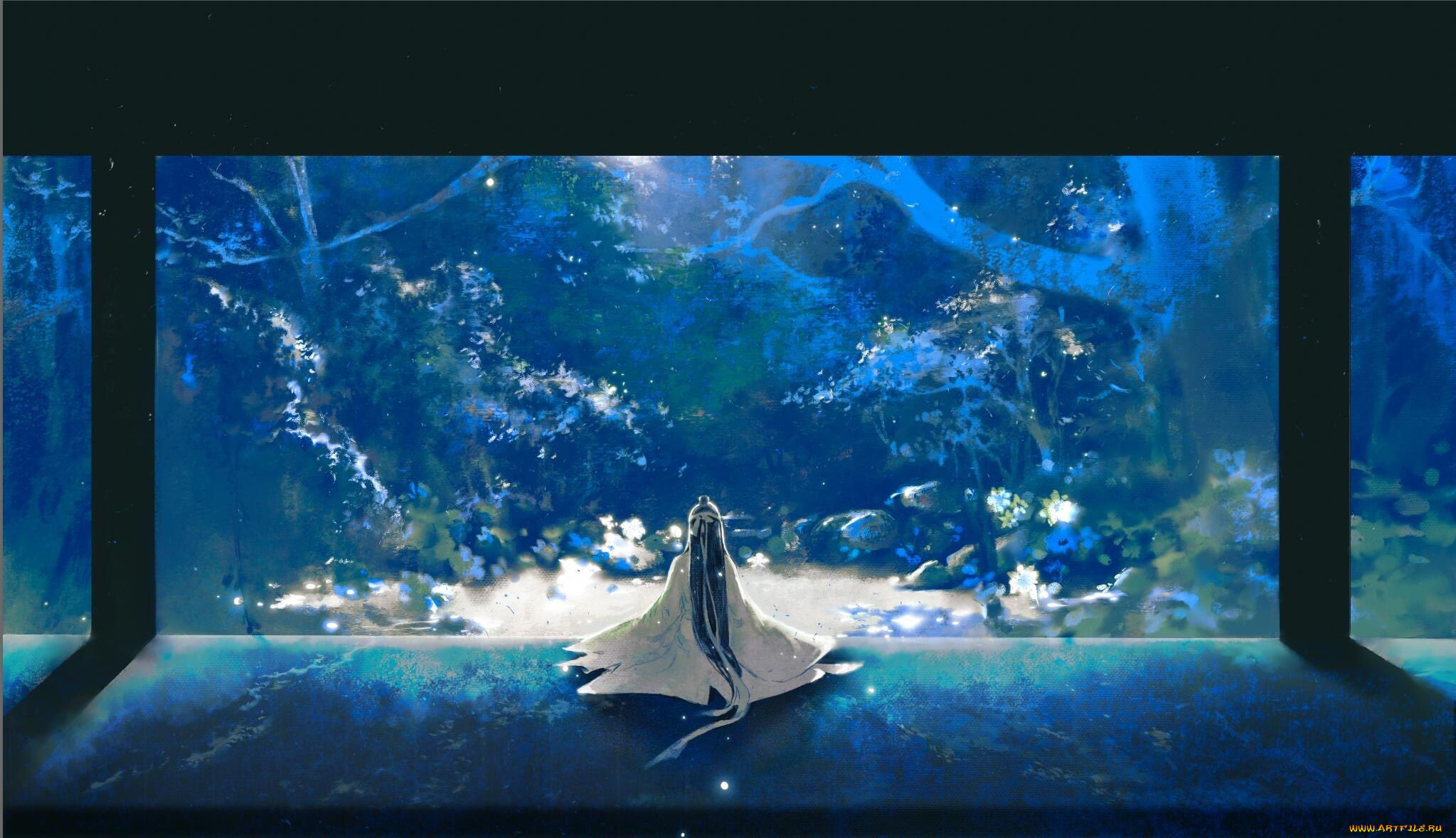 аниме, mo, dao, zu, shi, лань, ванцзи, сад, колонны