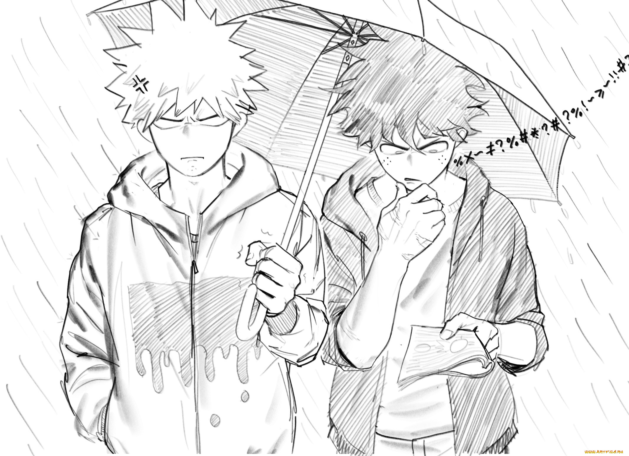 аниме, boku, no, hero, academia, моя, геройская, академия