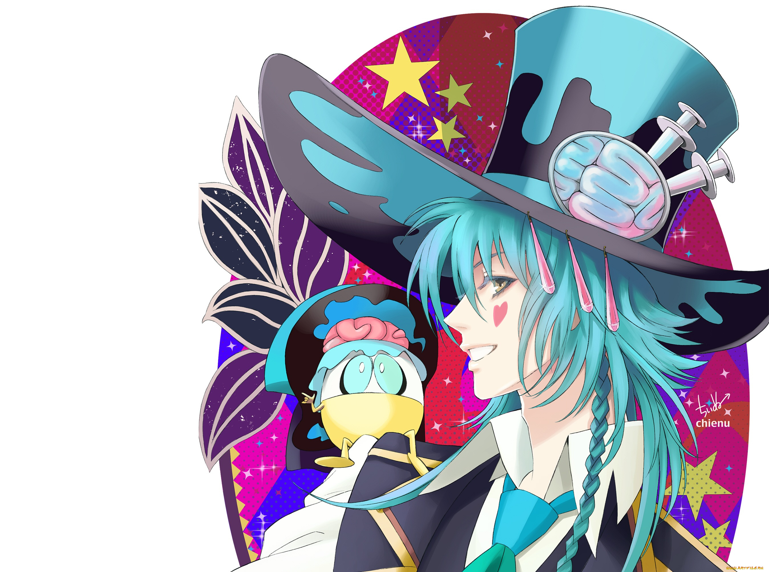 аниме, dramatical, murder, парень