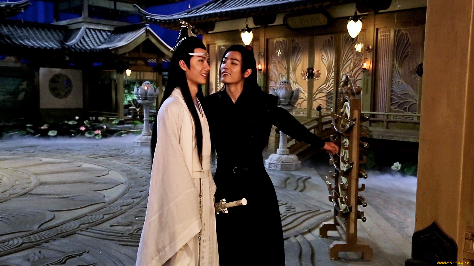 разное, знаменитости, ван, ибо, сяо, чжань, съемки, костюмы