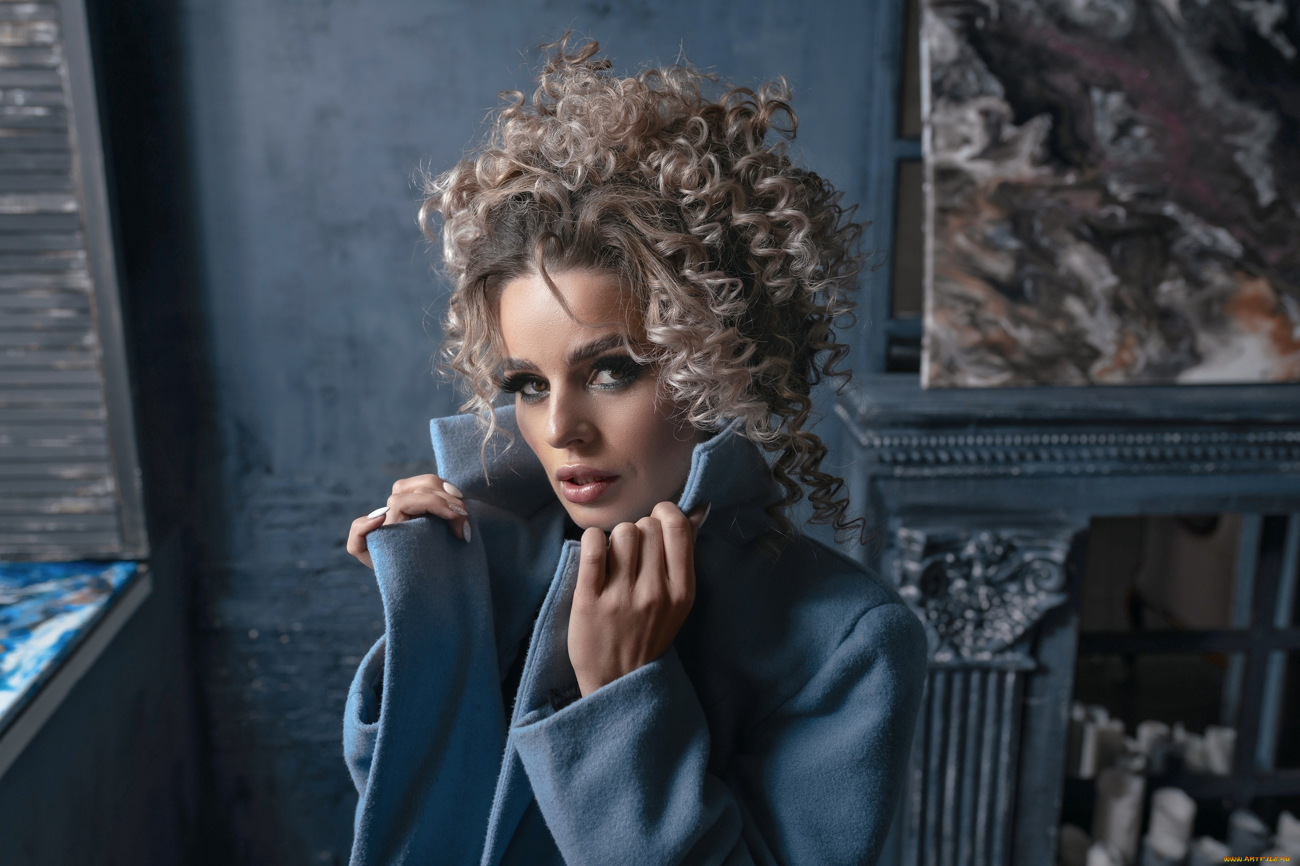 девушки, -, блондинки, , светловолосые, локоны, вики, можаркина