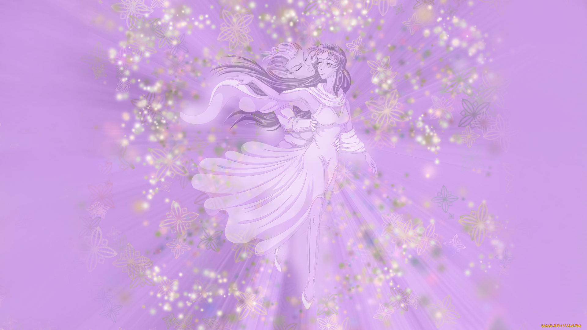 295406, рисованное, люди, парень, девушка