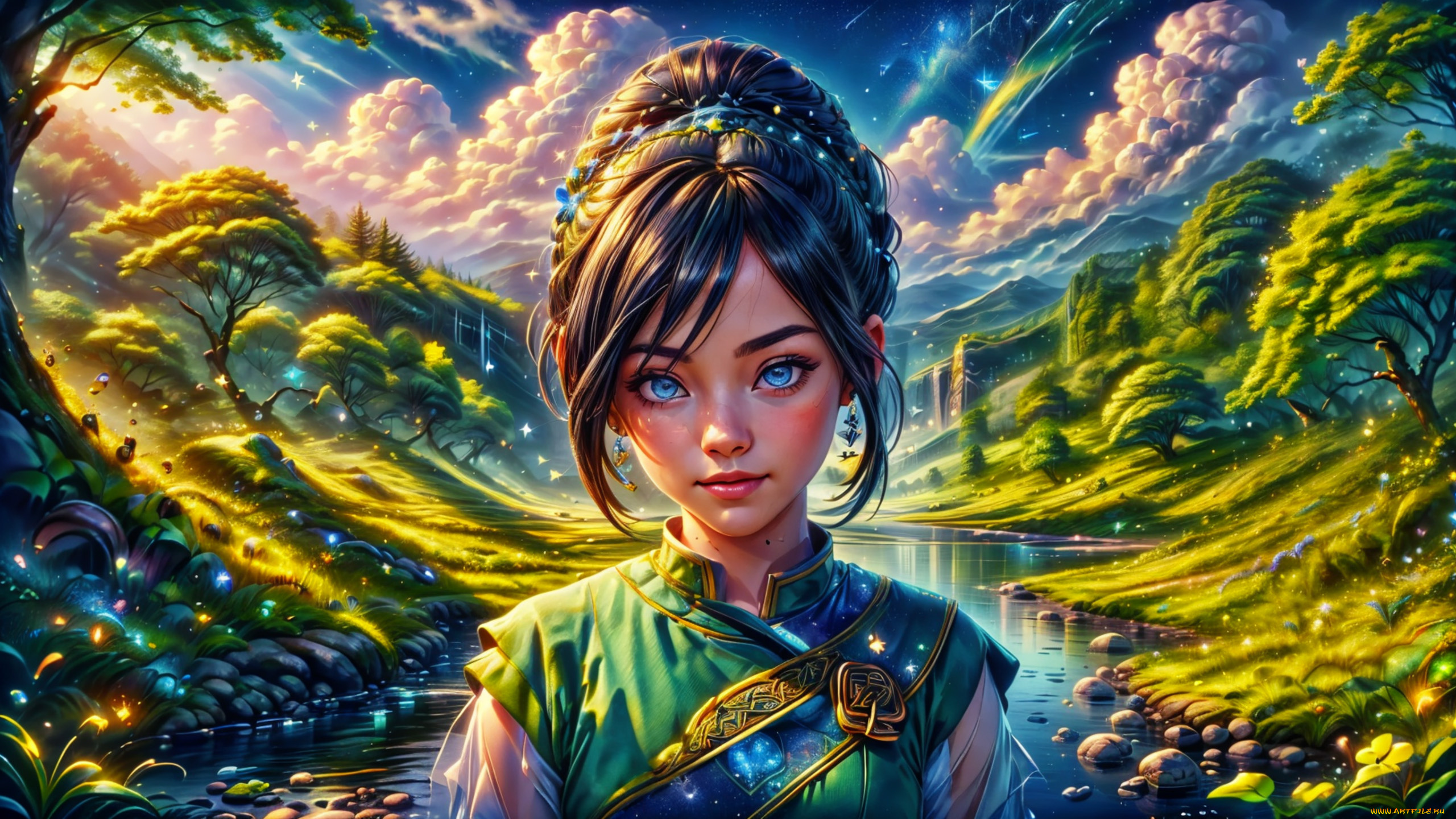 фэнтези, девушки, нейросети, графика, нейроарт, ai, art, нейронные, сети, рисунки, нейро, искусство, нейрографика, graphics, neuroart, neural, networks, drawings, neuro, neurography