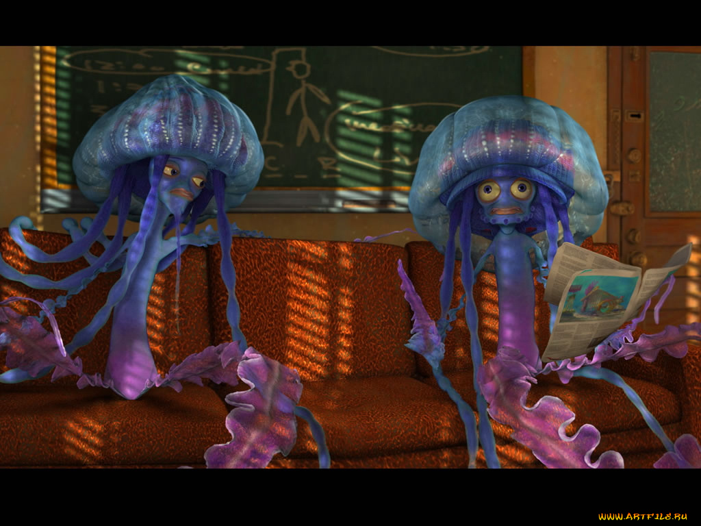 мультфильмы, shark, tale