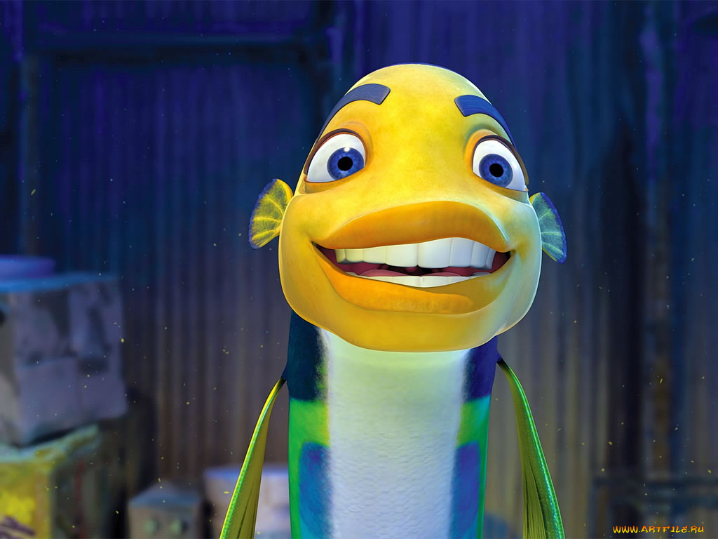 мультфильмы, shark, tale