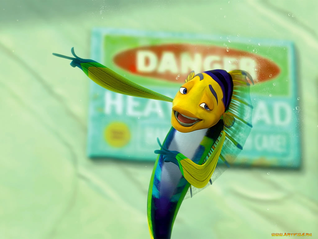 мультфильмы, shark, tale