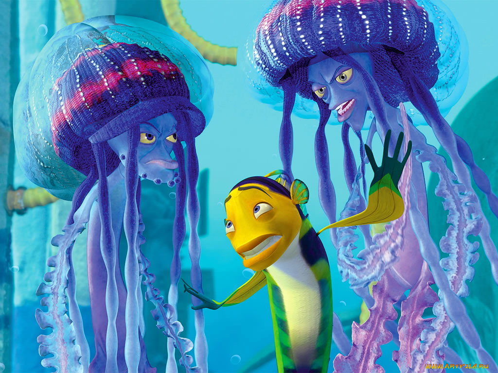 мультфильмы, shark, tale