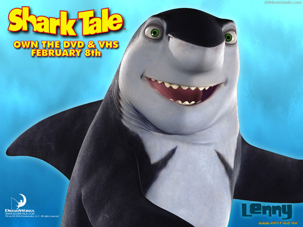 мультфильмы, shark, tale