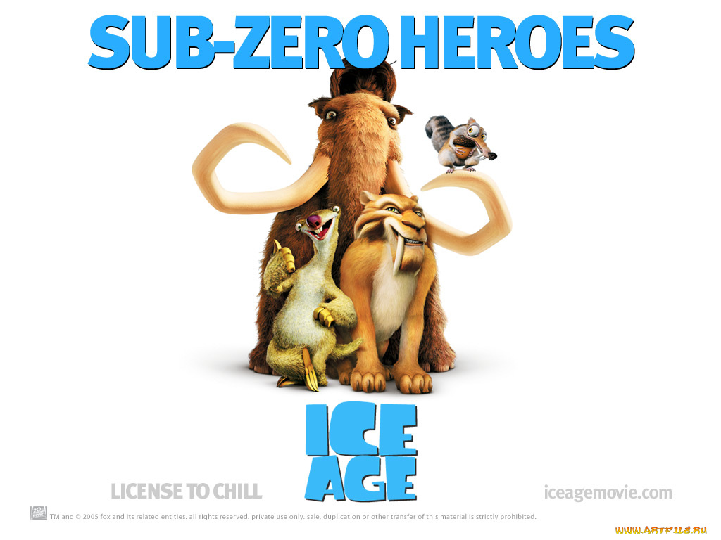 мультфильмы, ice, age