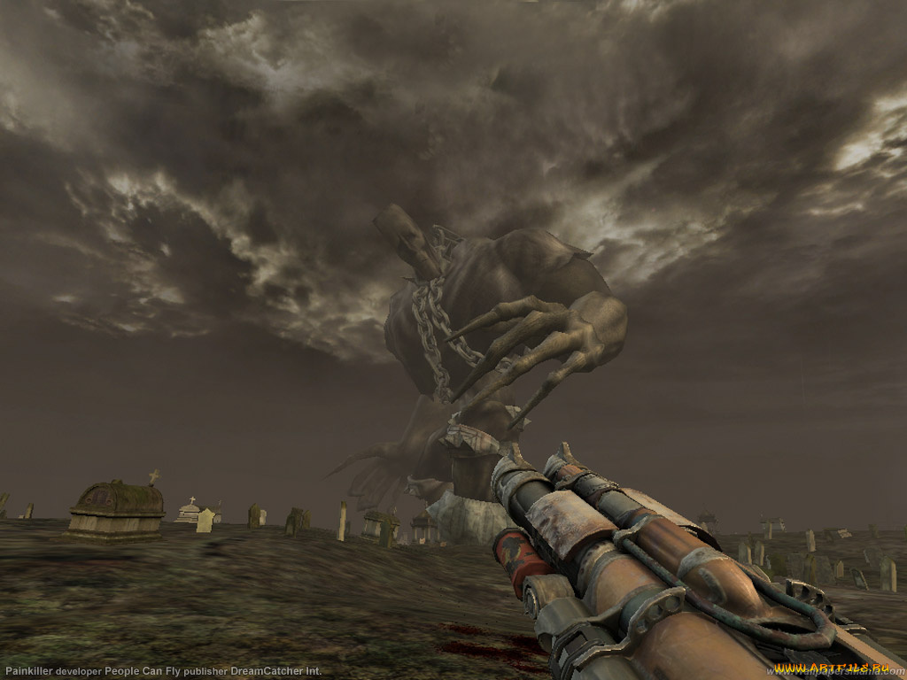 видео, игры, painkiller