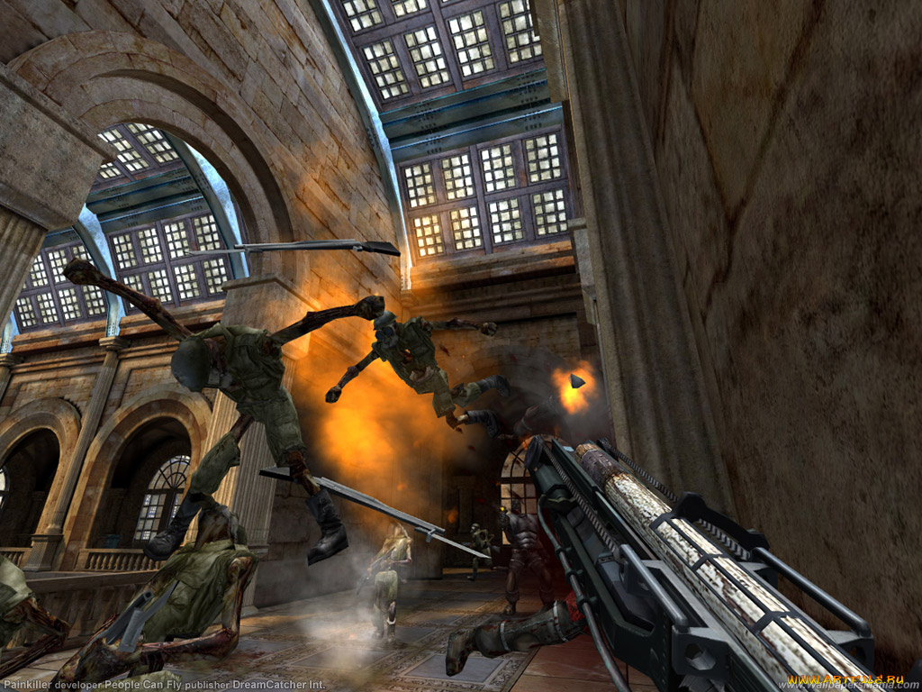 видео, игры, painkiller