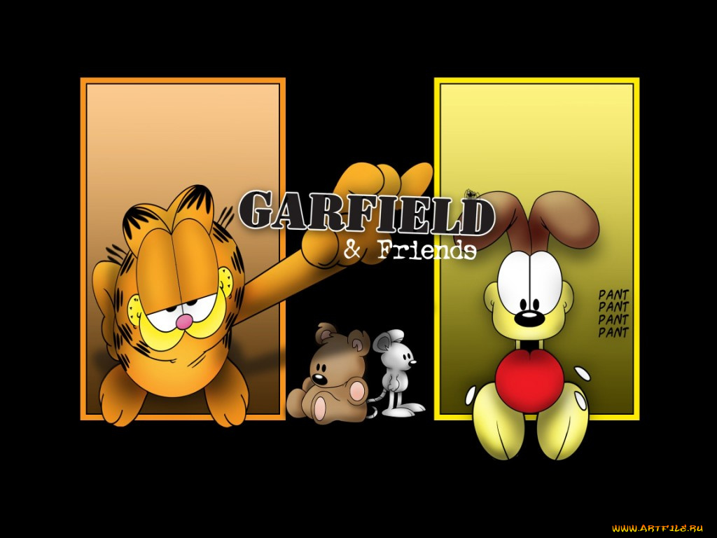 мультфильмы, garfield