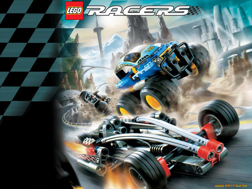 видео, игры, lego, racers