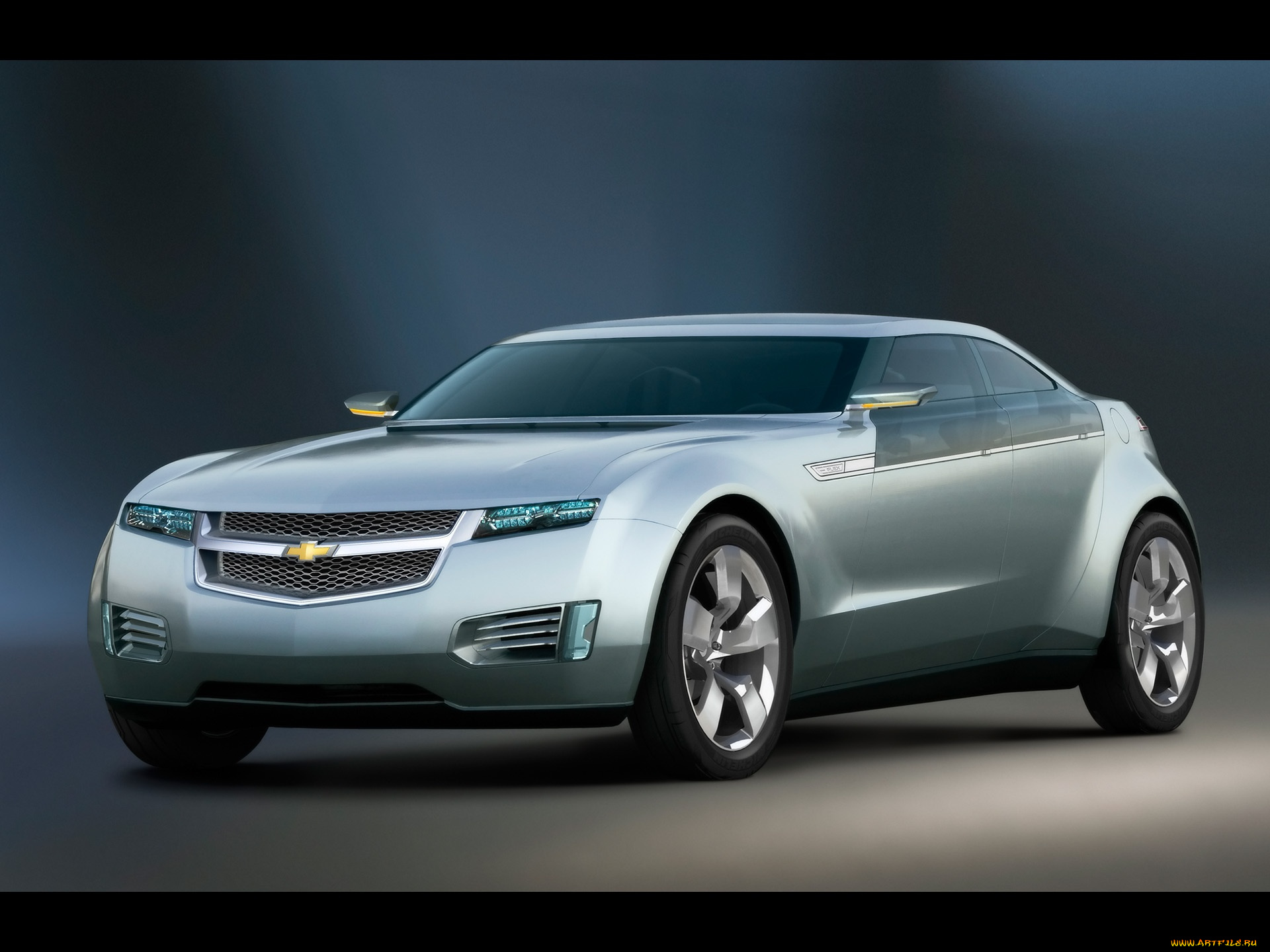 2007, chevrolet, volt, concept, автомобили