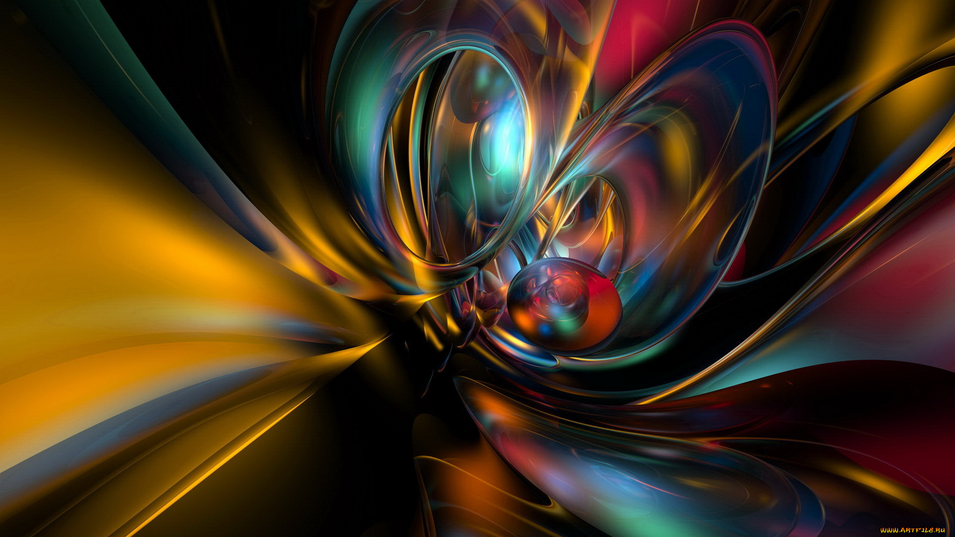 3д, графика, abstract, абстракции