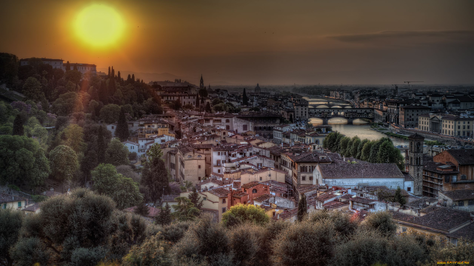 florence, italy, города, флоренция, италия