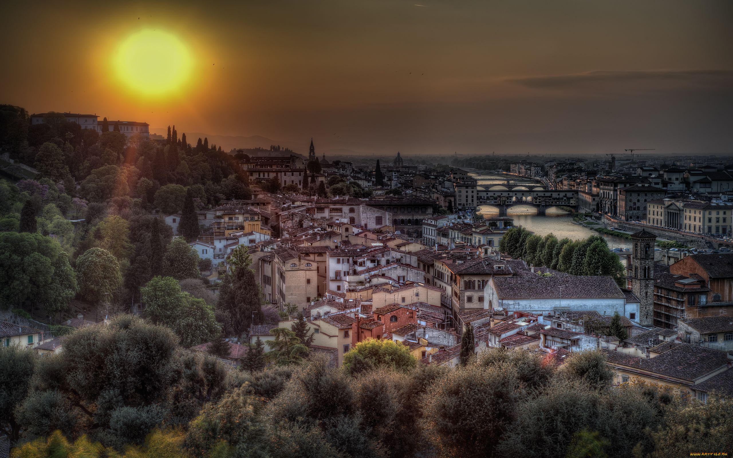 florence, italy, города, флоренция, италия