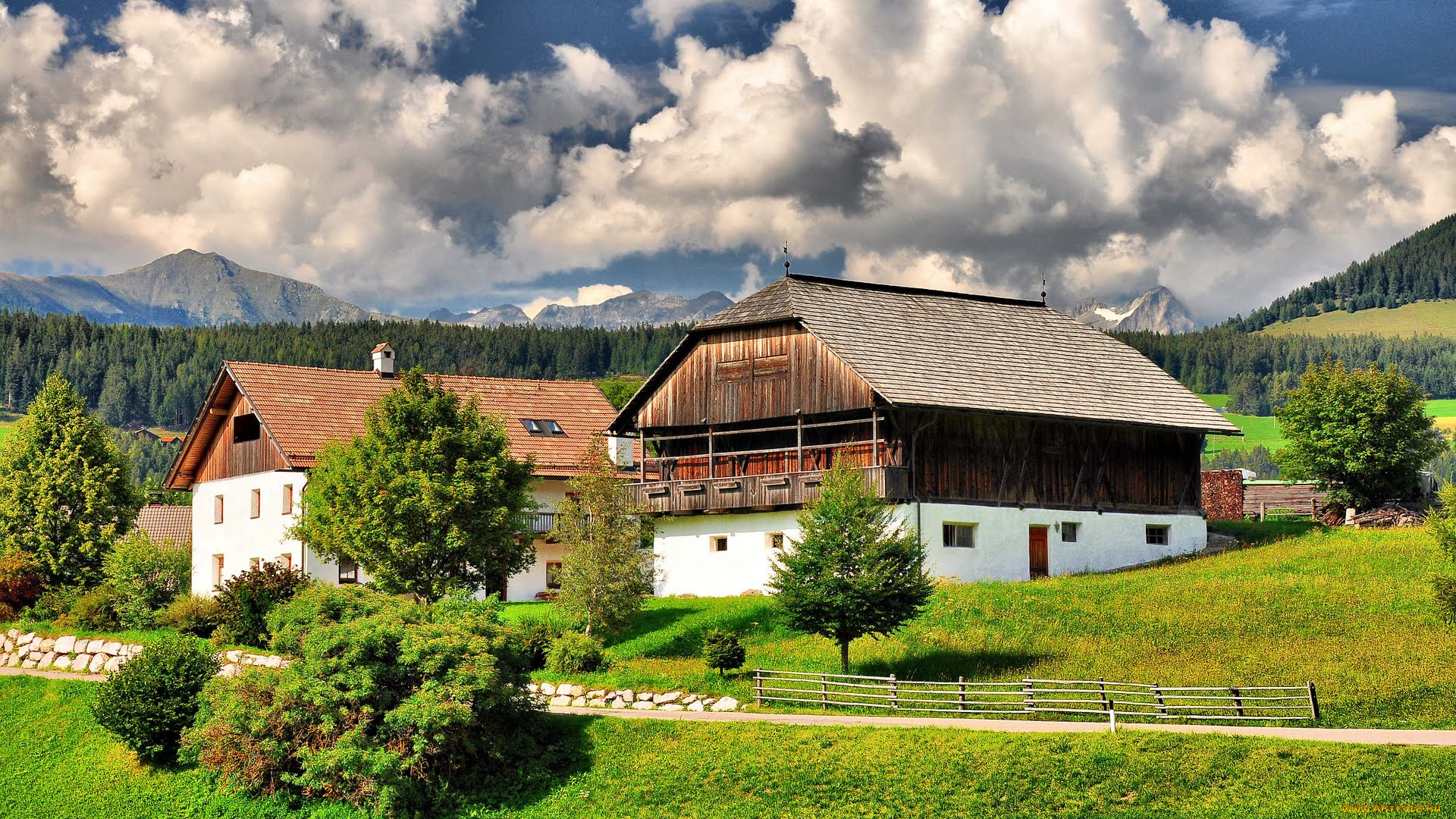 разное, сооружения, постройки, valdaora, италия