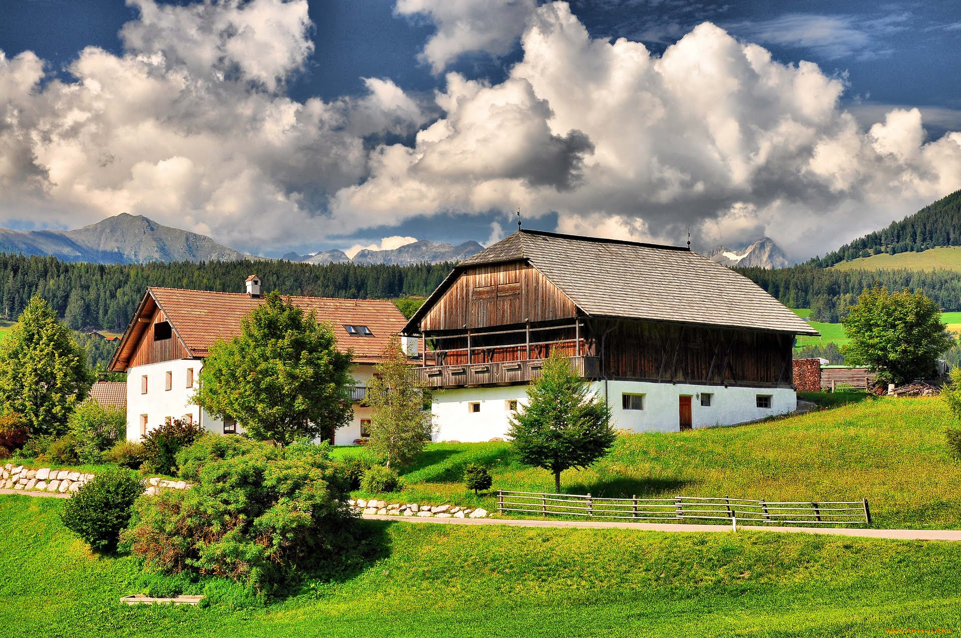 разное, сооружения, постройки, valdaora, италия