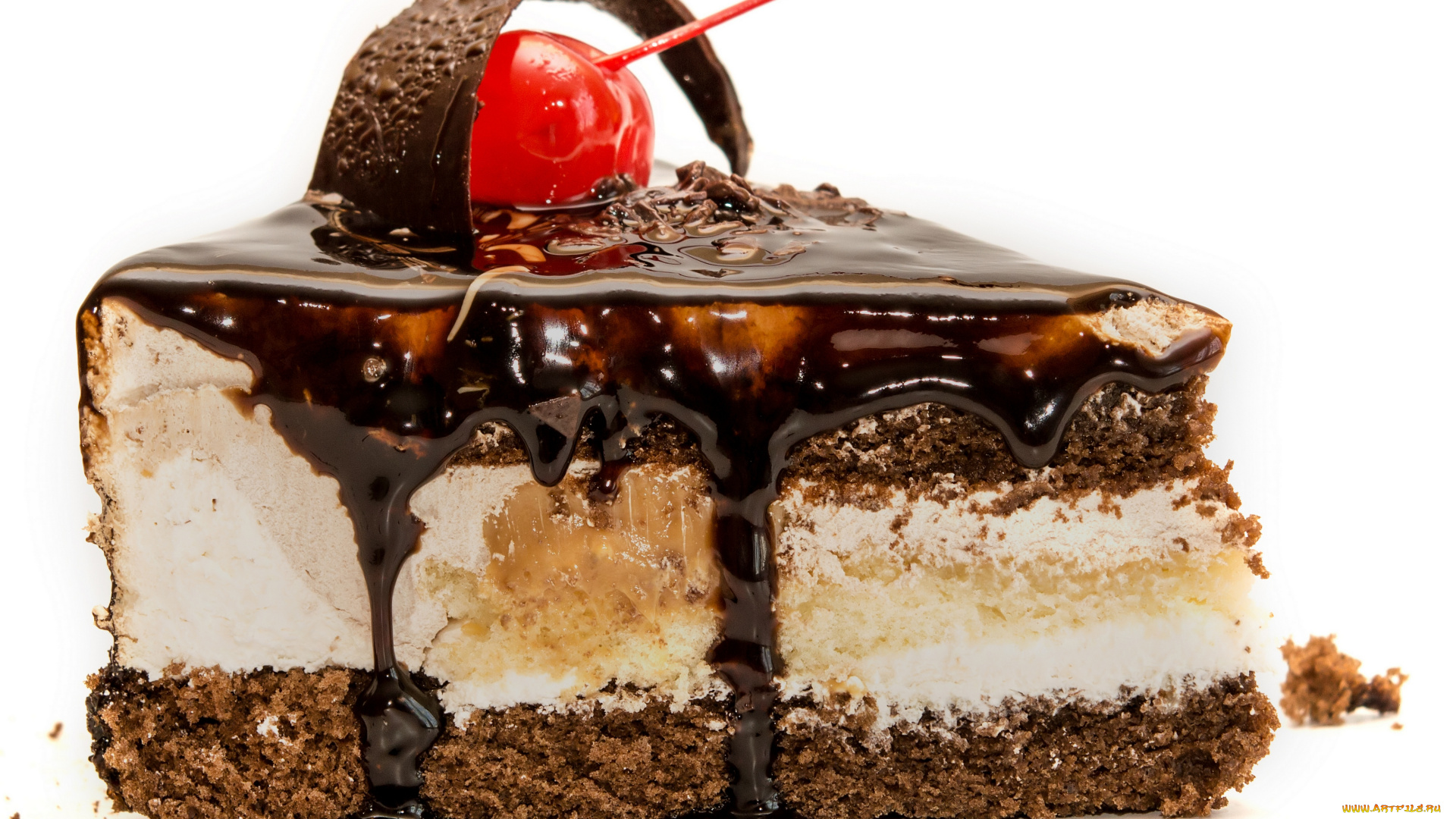 еда, пирожные, кексы, печенье, ягода, шоколад, вишенка, крем, сладкое