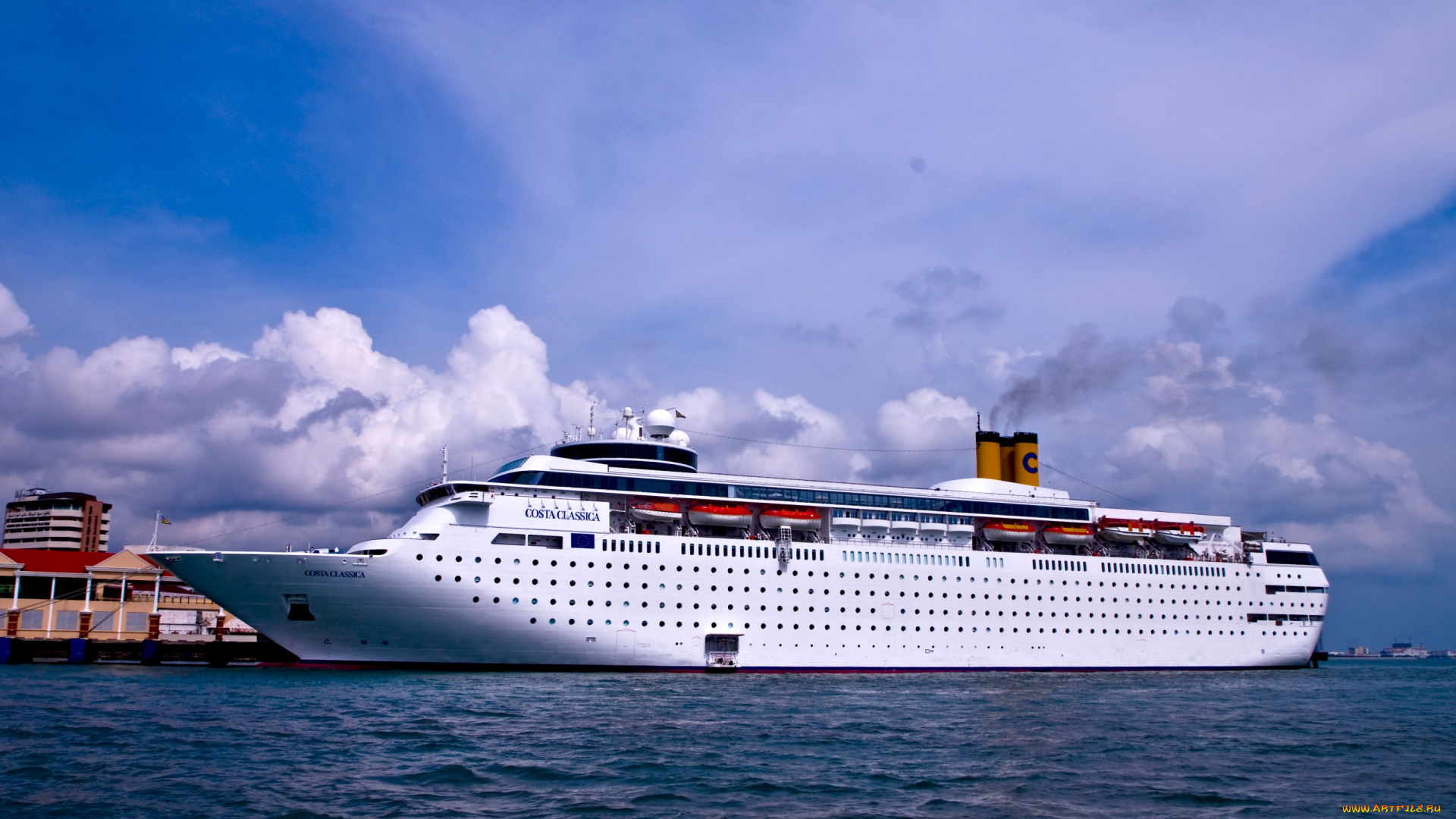 корабли, лайнеры, большой, круиз