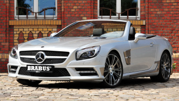 Картинка mercedes sl автомобили brabus daimler ag германия
