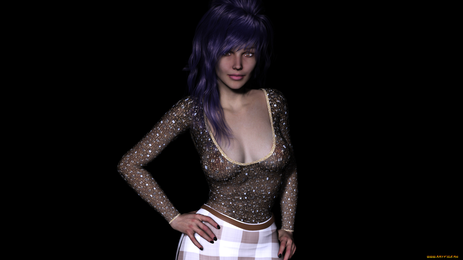 3д, графика, people, , люди, фон, взгляд, девушка