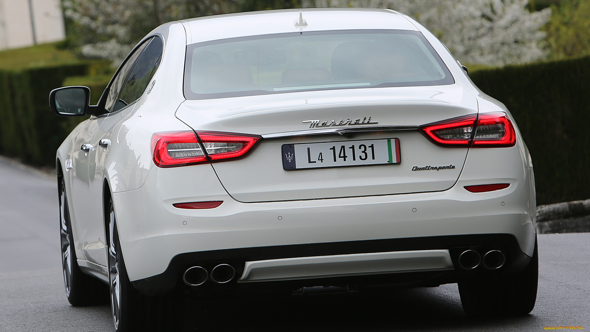 автомобили, maserati, светлый, 2013г, quattroporte