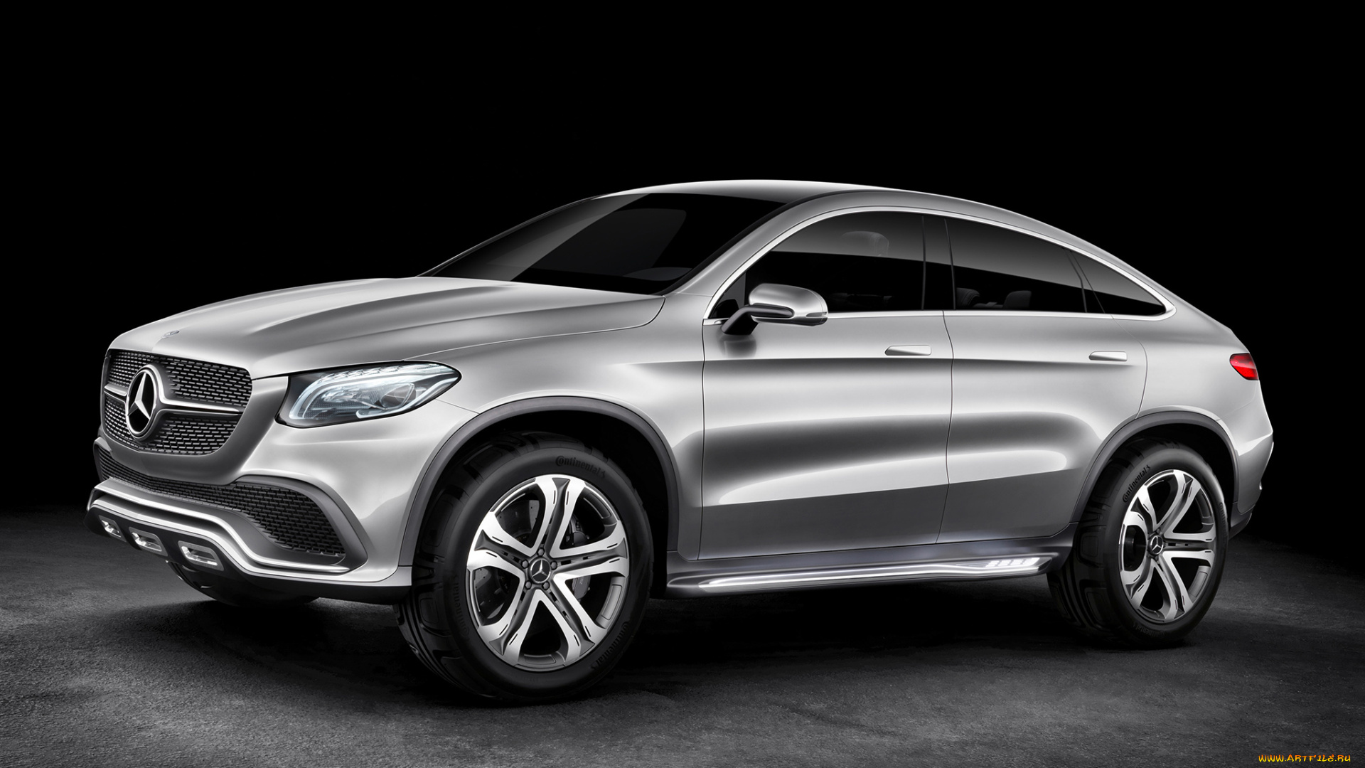 автомобили, mercedes-benz, темный, concept, coupe