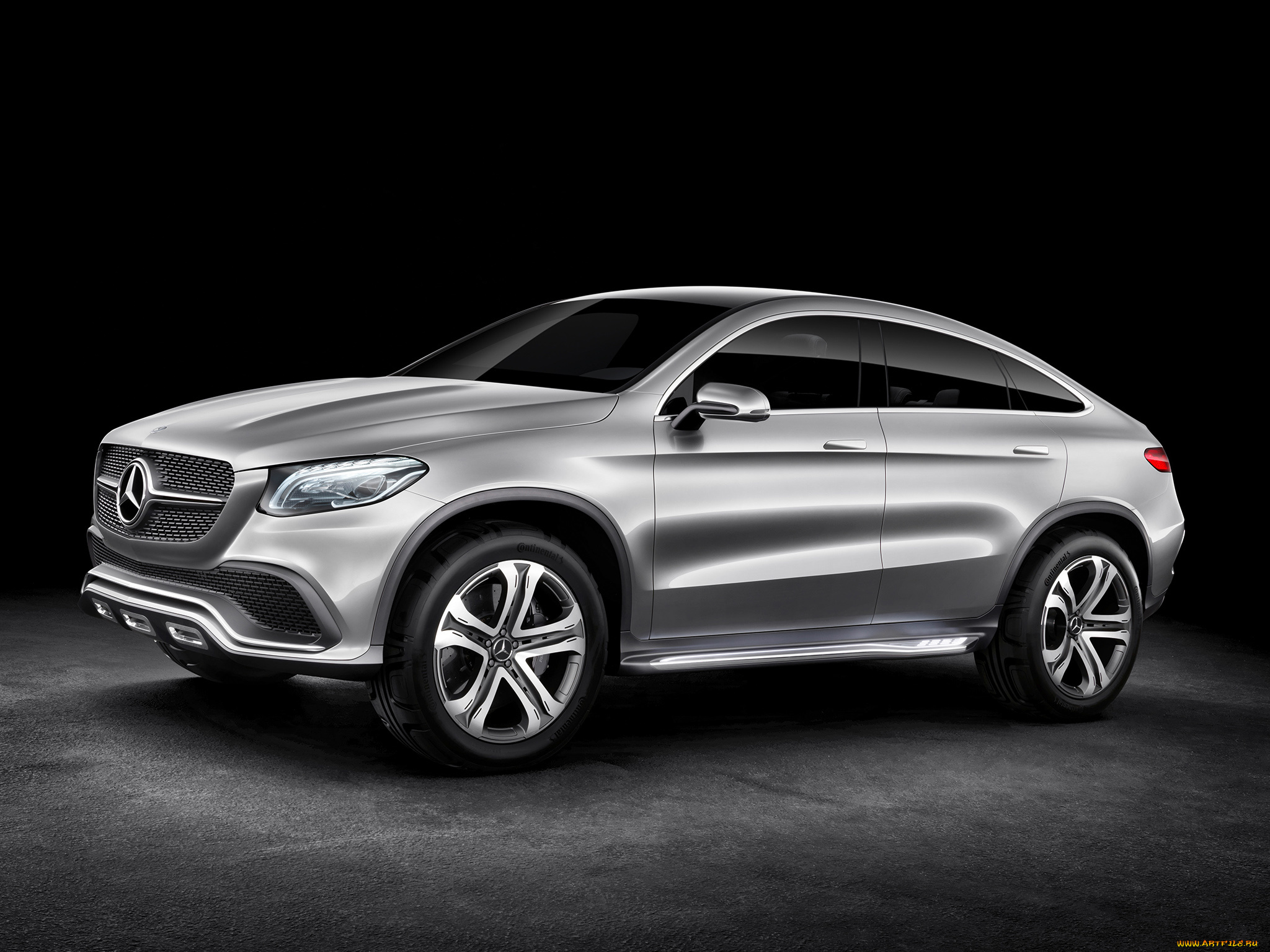 автомобили, mercedes-benz, темный, concept, coupe