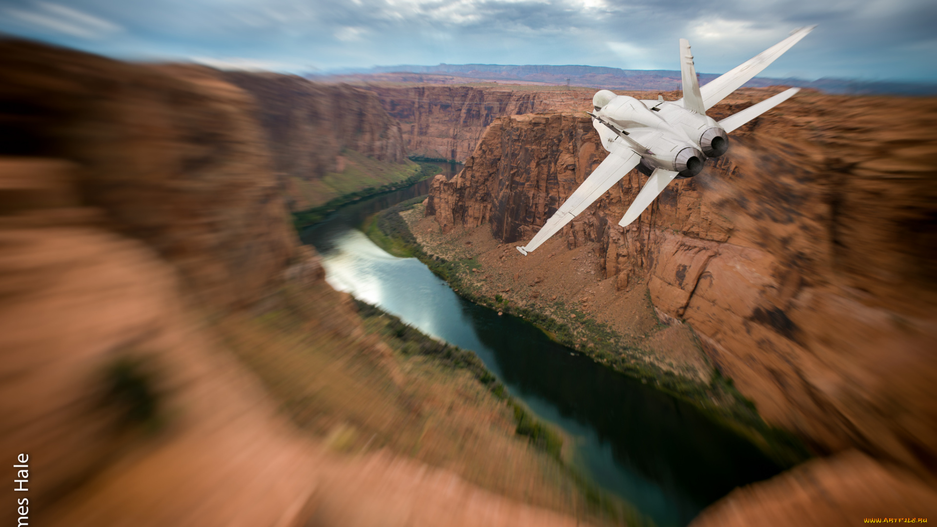 авиация, авиационный, пейзаж, креатив, полёт, канъён, самолёт, горы, река