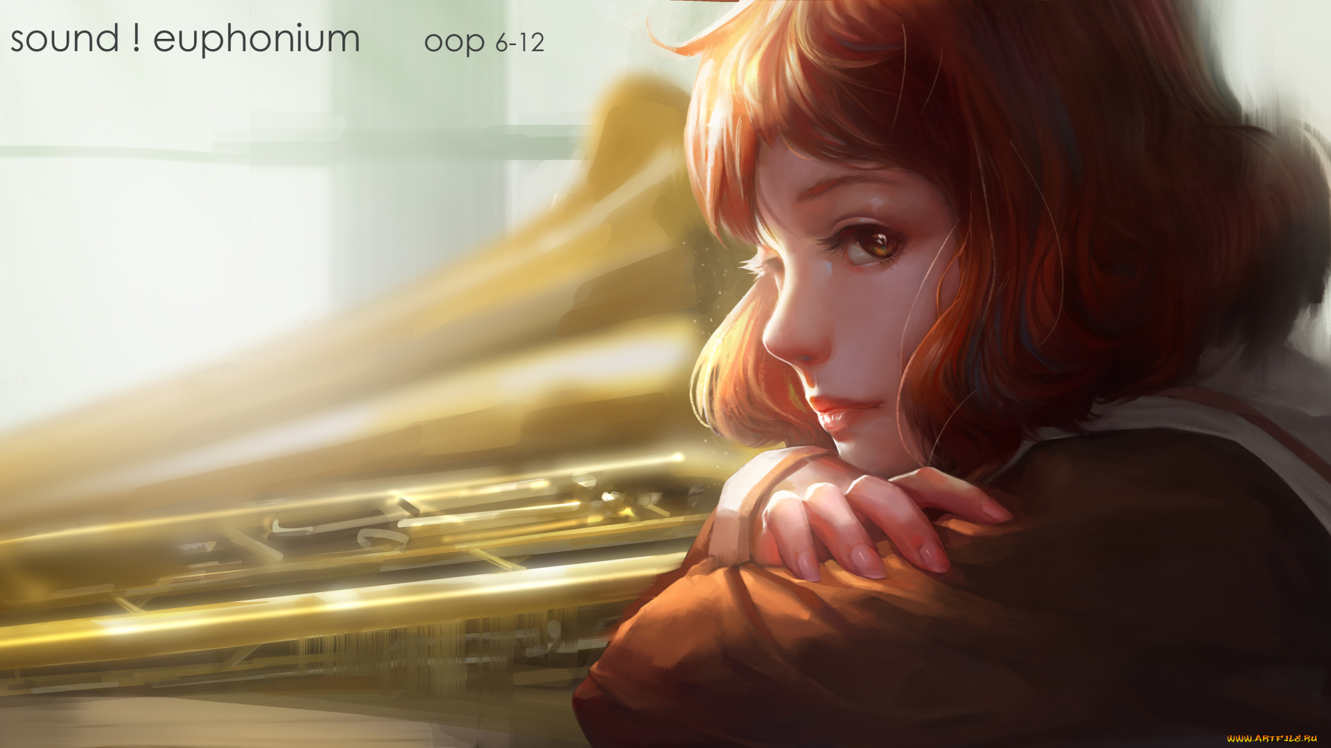 аниме, hibike, euphonium, hibike, euphonium, oumae, kumiko, oop