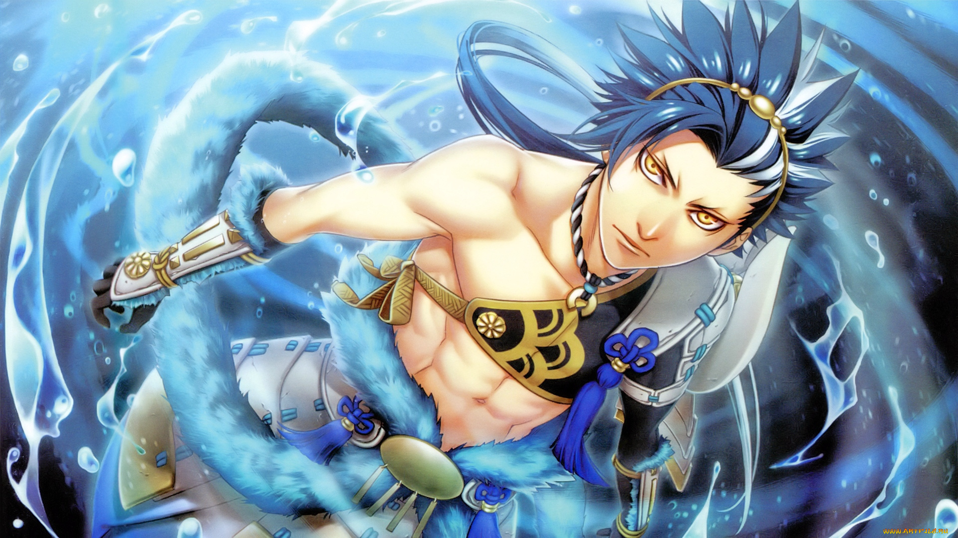 аниме, kamigami, no, asobi, игры, богов