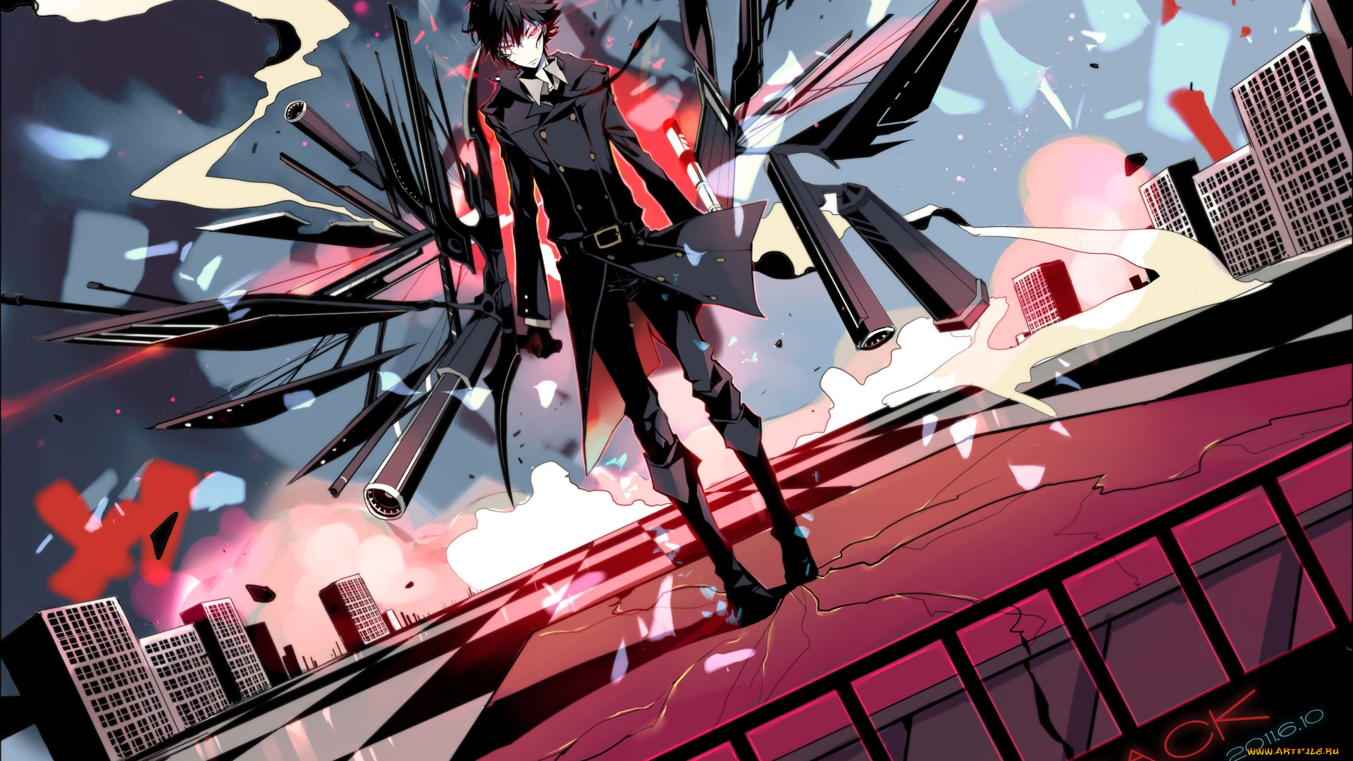 аниме, katekyo, hitman, reborn, парень