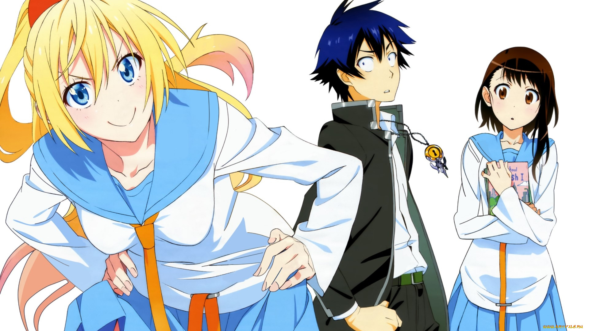 аниме, nisekoi, персонажи