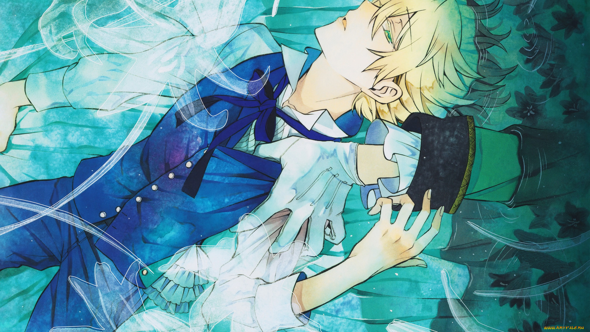 аниме, pandora, hearts, парень