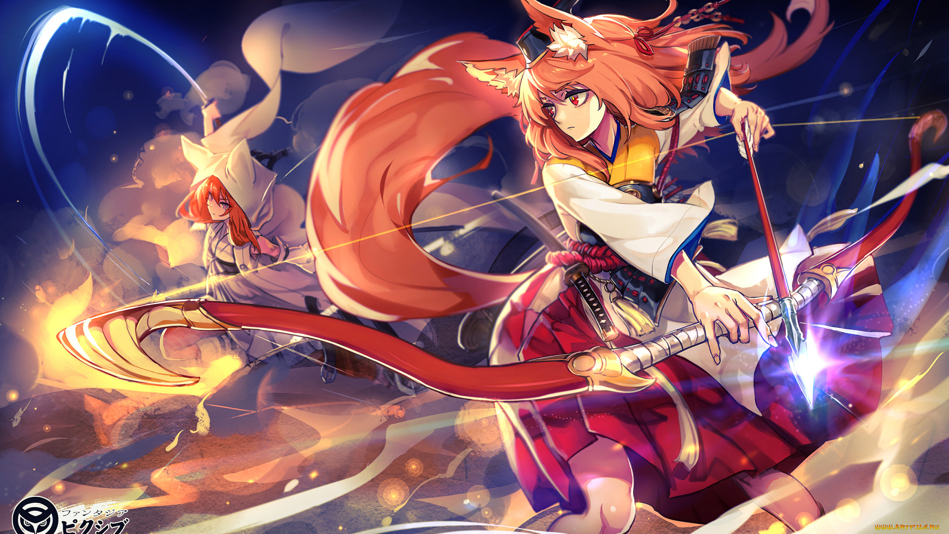 аниме, pixiv, fantasia, персонаж